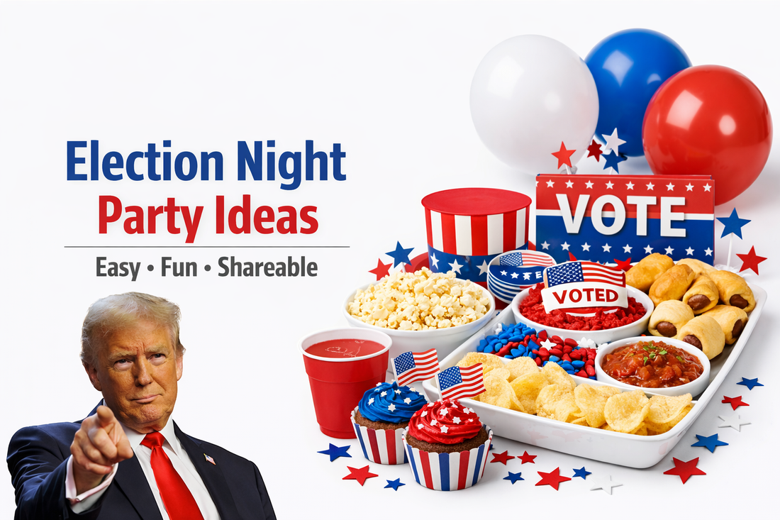 Election night party ideas featuring funny political candy